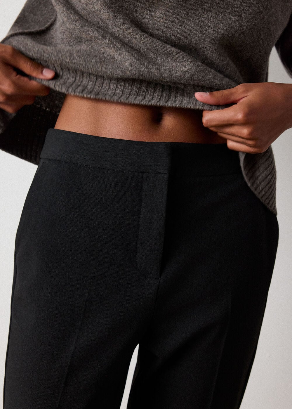 Black Lily Cigarette Pants&nbsp;