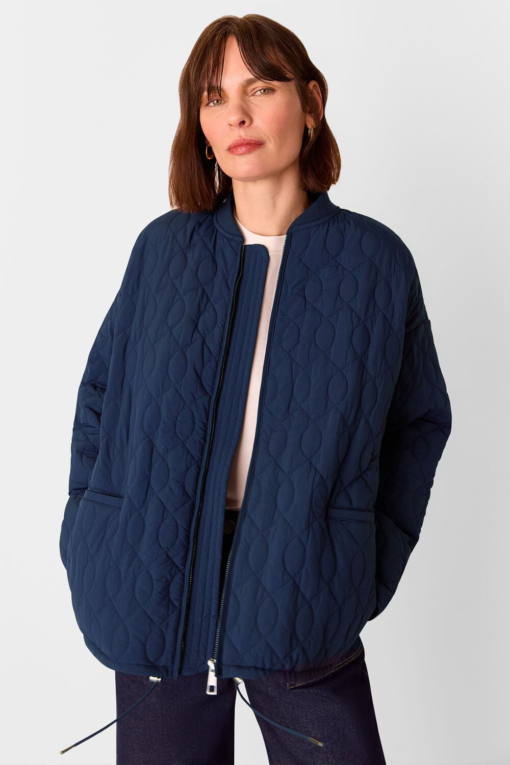 Nia Drawstring Quilted Jacket