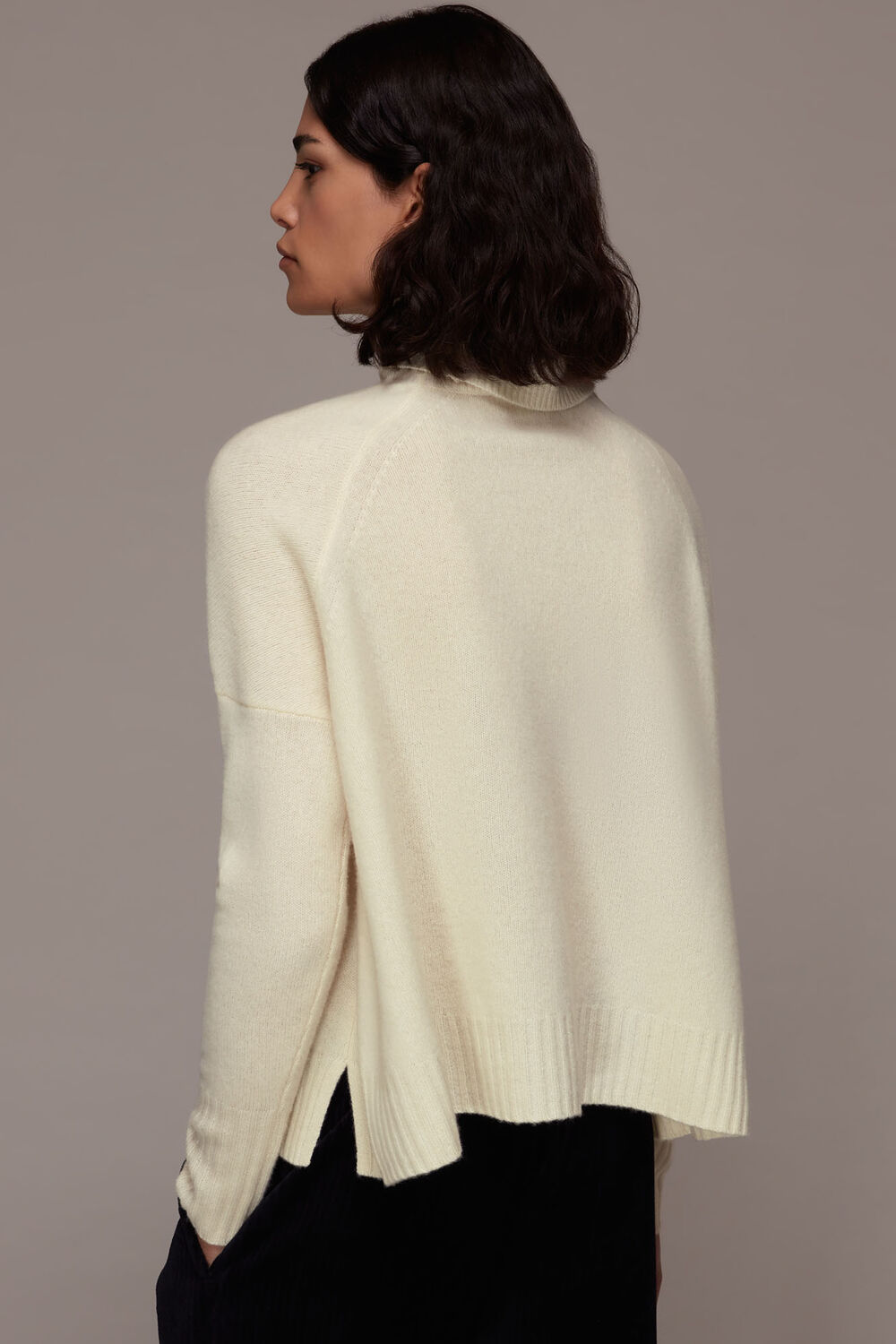 Roll Neck Wool Knit