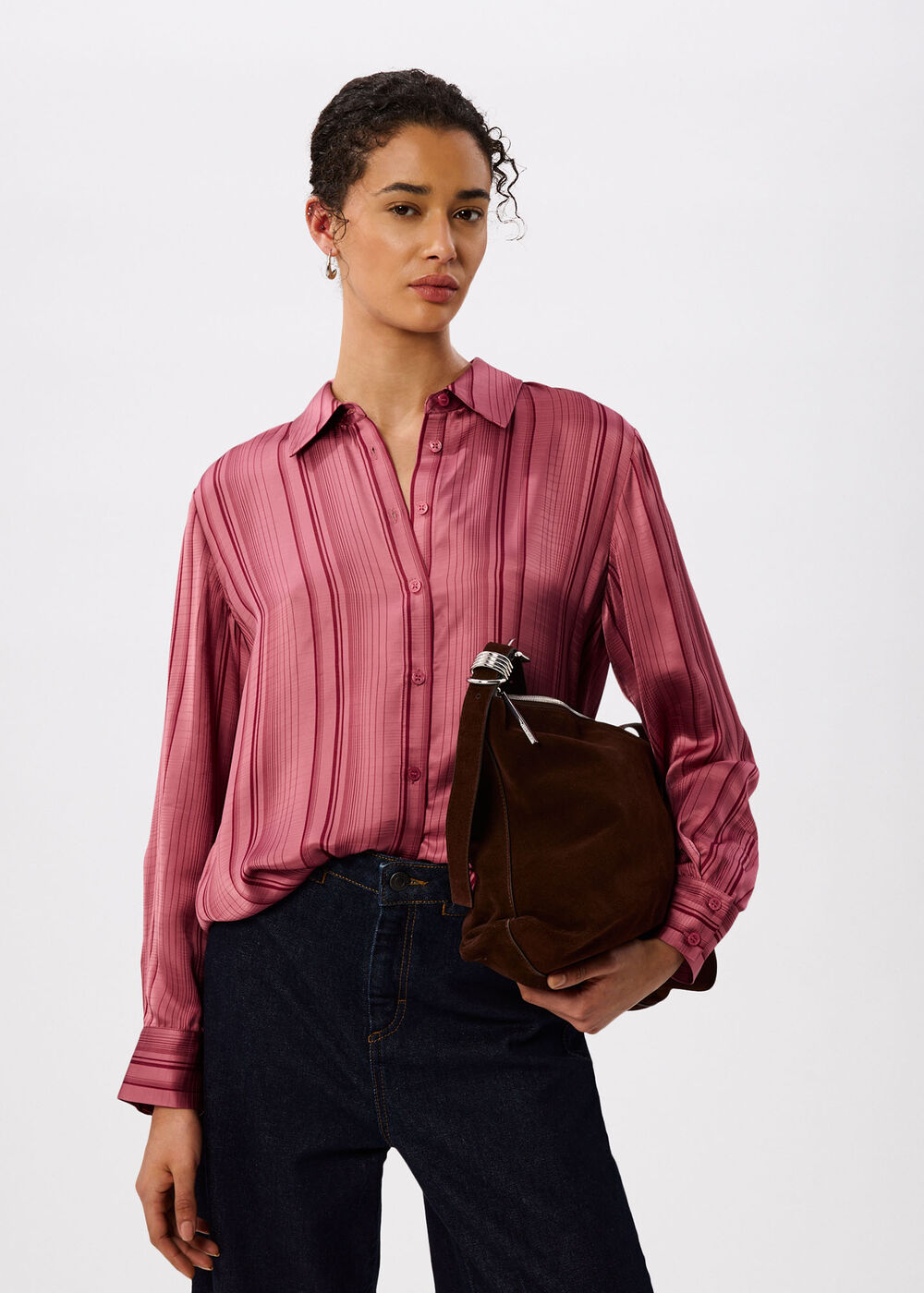 Satin Stripe Shirt