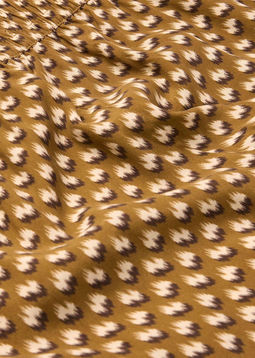 Petite Ikat Spot Crop Trouser