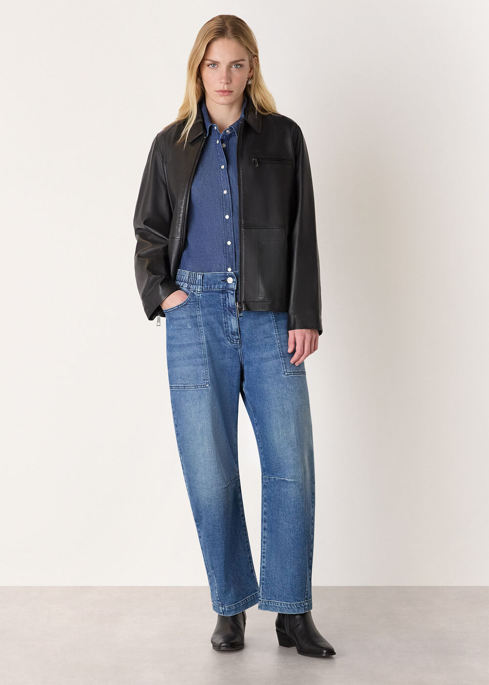 Pocket Detail Cotton Shirt