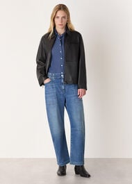 Pocket Detail Cotton Shirt