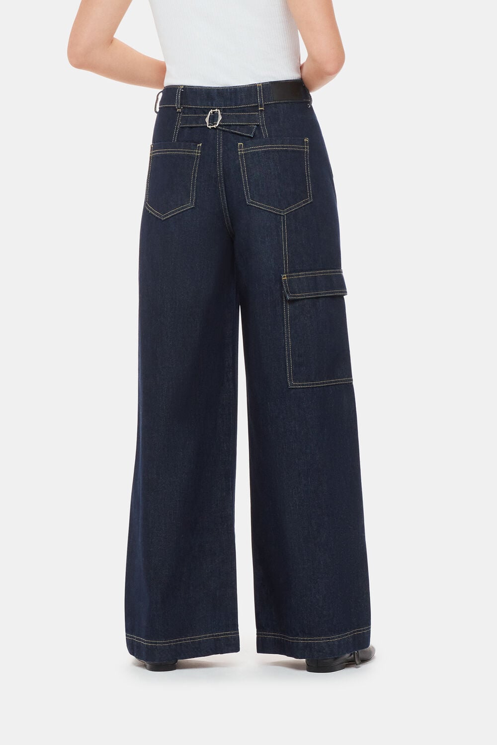 Wide Leg Cargo Jean