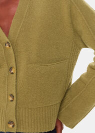 Wool Mix Pocket Cardigan
