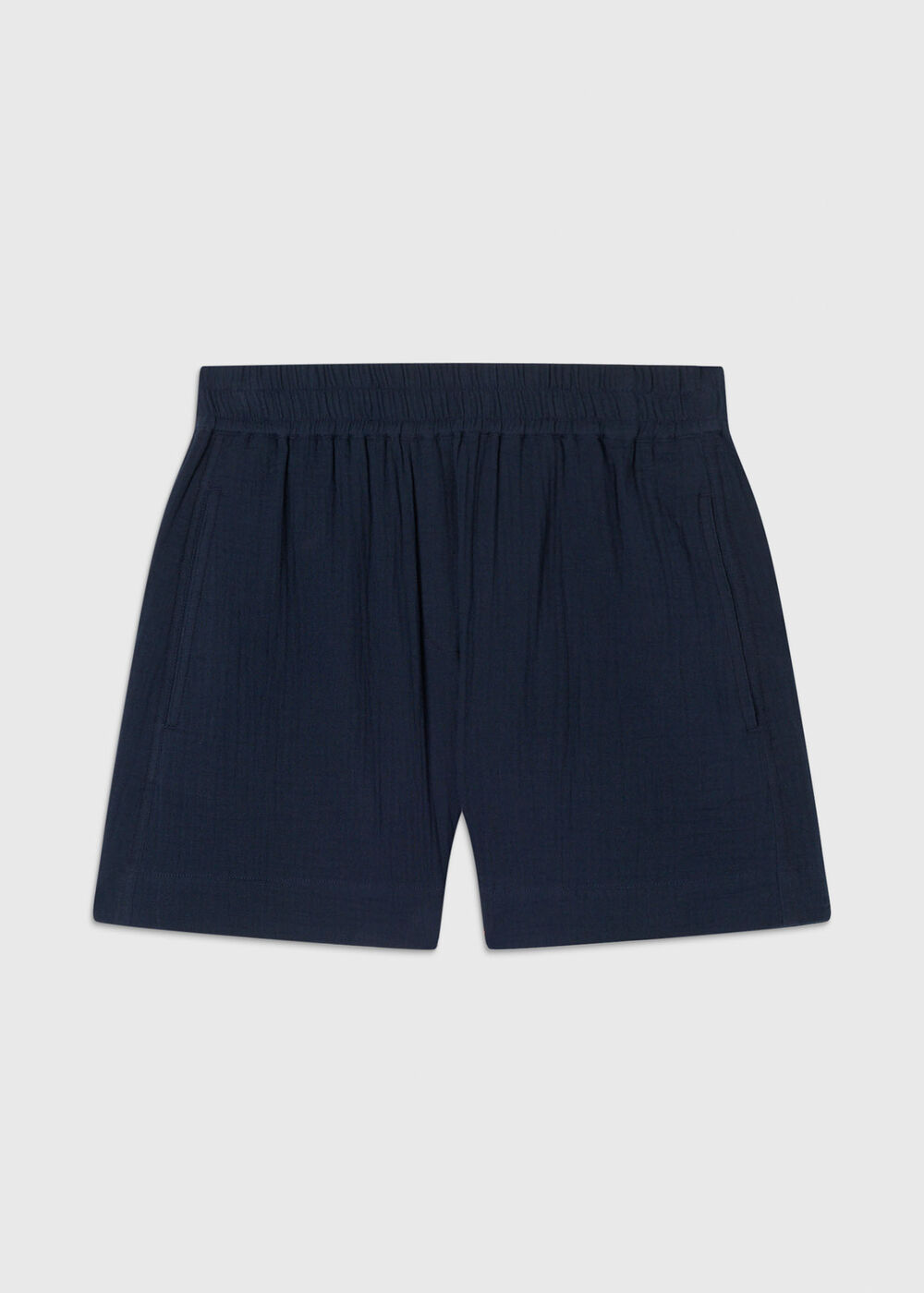 Pull On Cheesecloth Short
