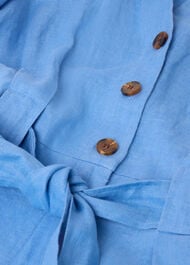 Petite Fiona Linen Button Jumpsuit