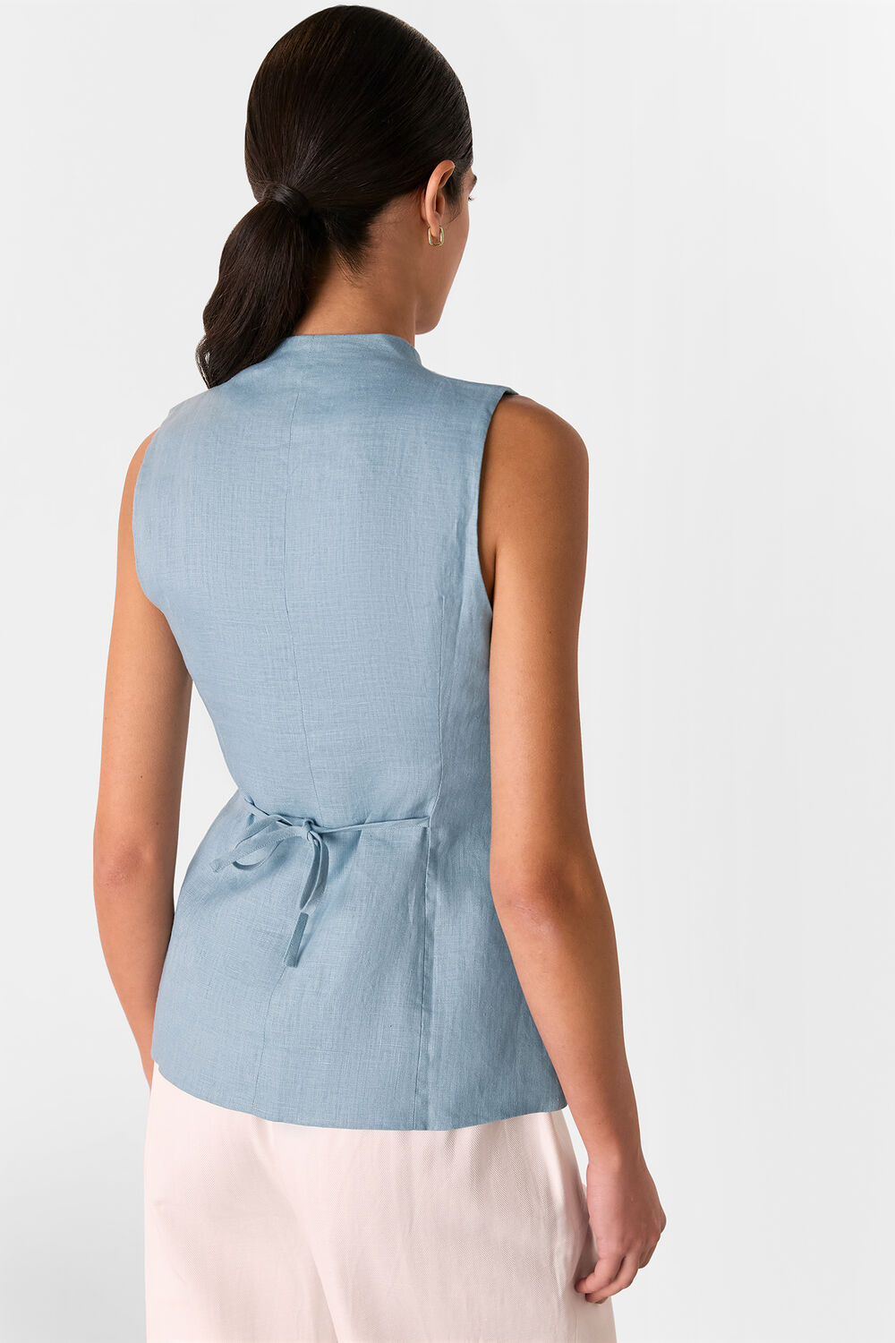 Molly Linen Waistcoat