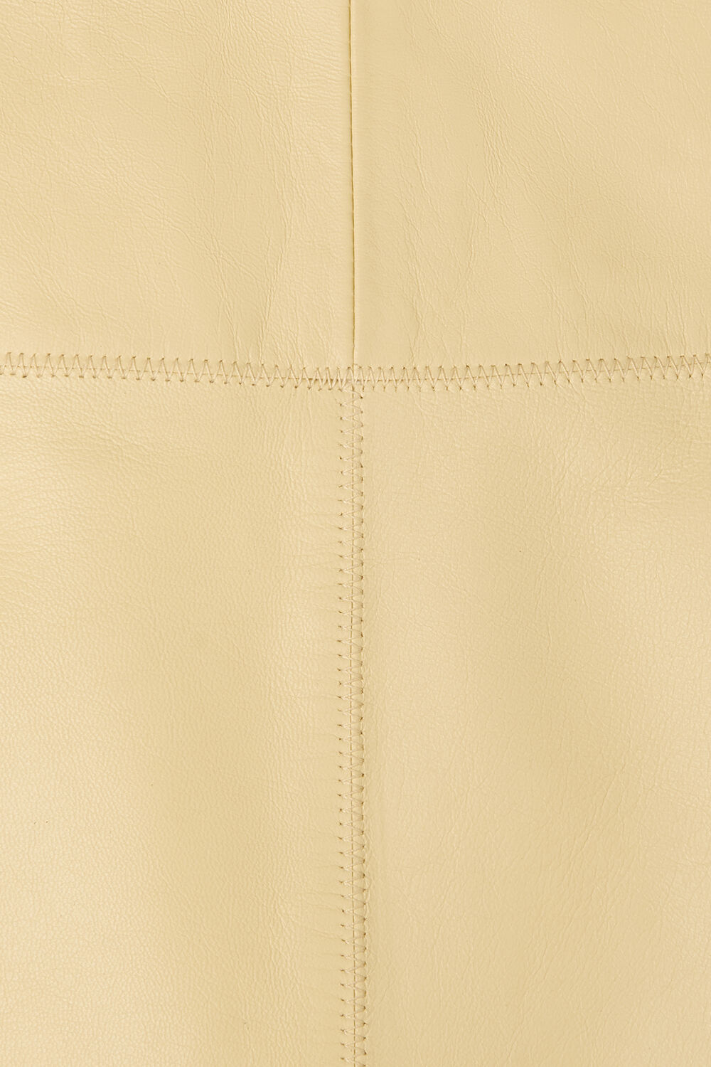 Clean Leather Pencil Skirt