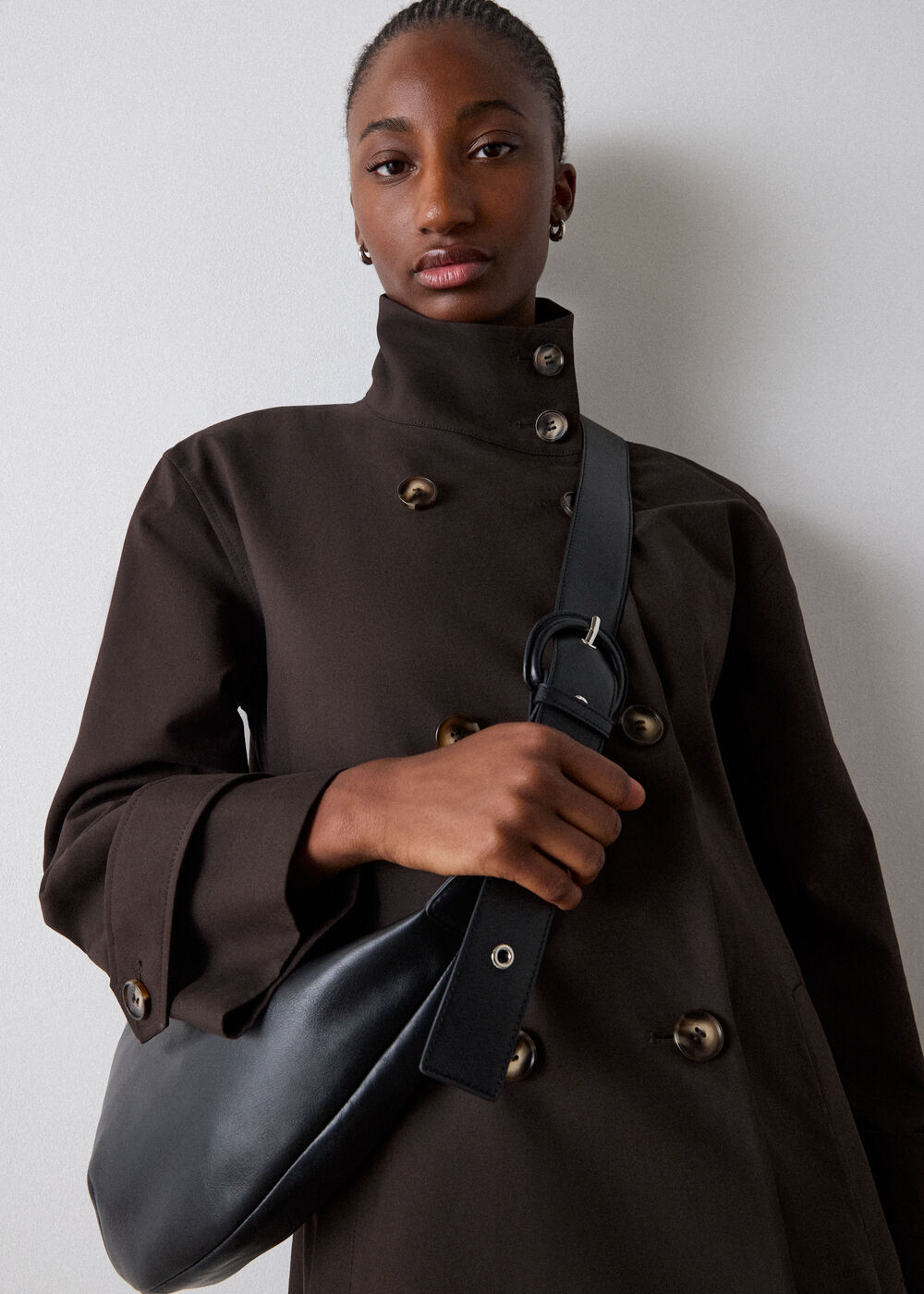 Sia Curved Crossbody Bag
