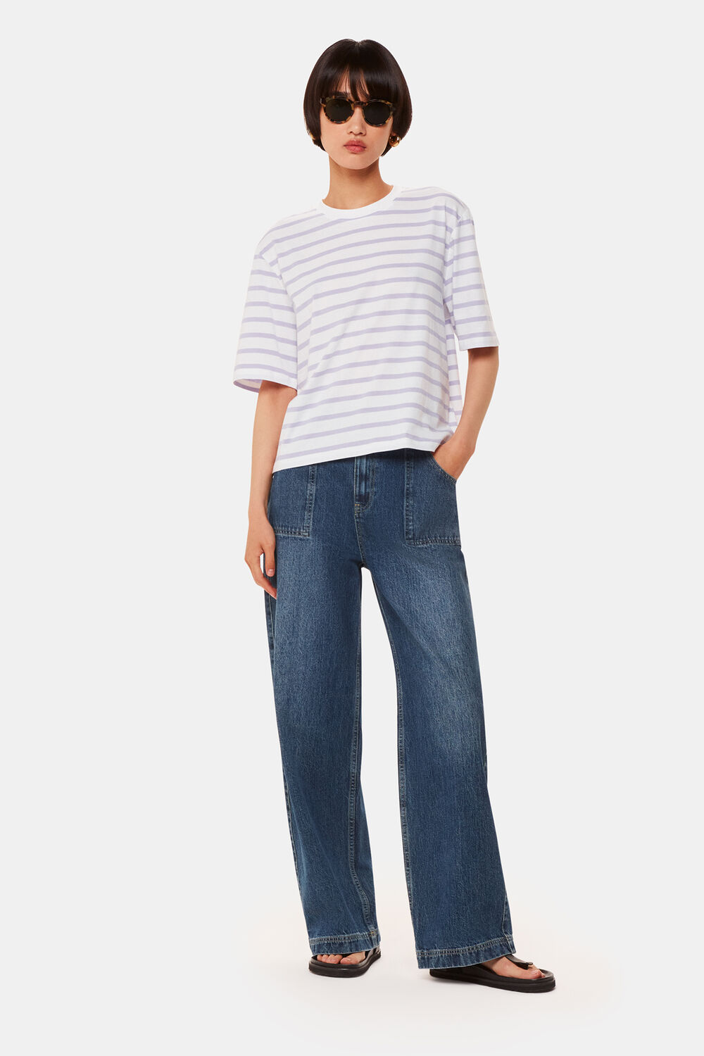 Stripe Short Sleeve Tee