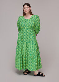 Climbing Vine Trapeze Dress