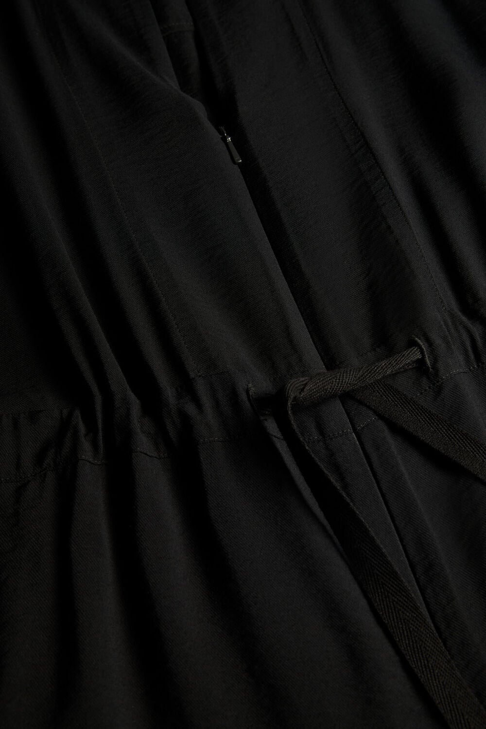 Petite Sleeveless Drawstring Jumpsuit