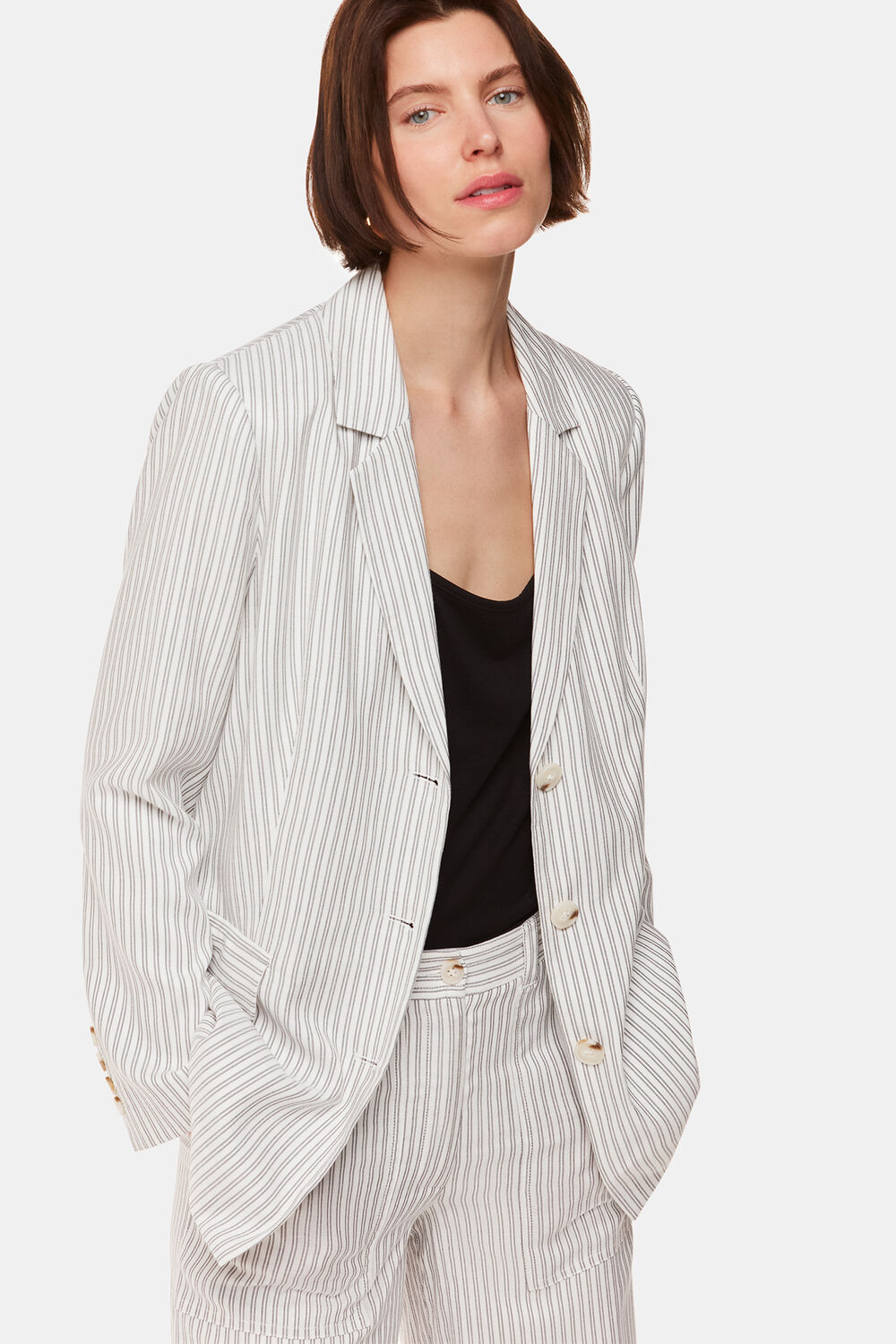 Luna Stripe Blazer