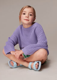 Chunky Cotton Rib Sweater