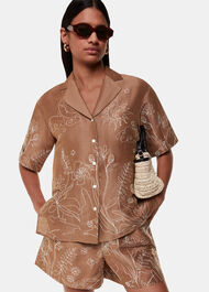 Embroidered Scribble Shirt