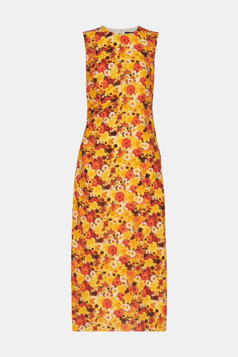 Photographic Daisy Midi Dress