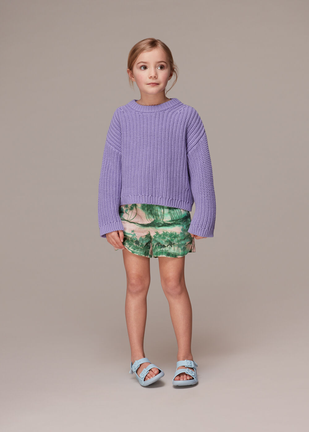 Chunky Cotton Rib Sweater