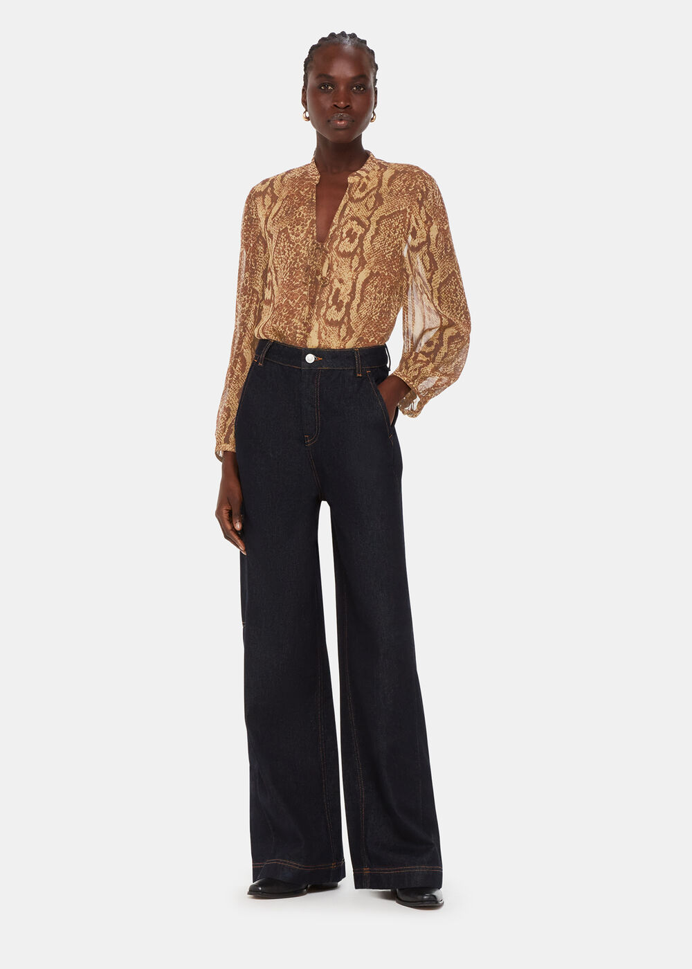 Serpent Print Shirt