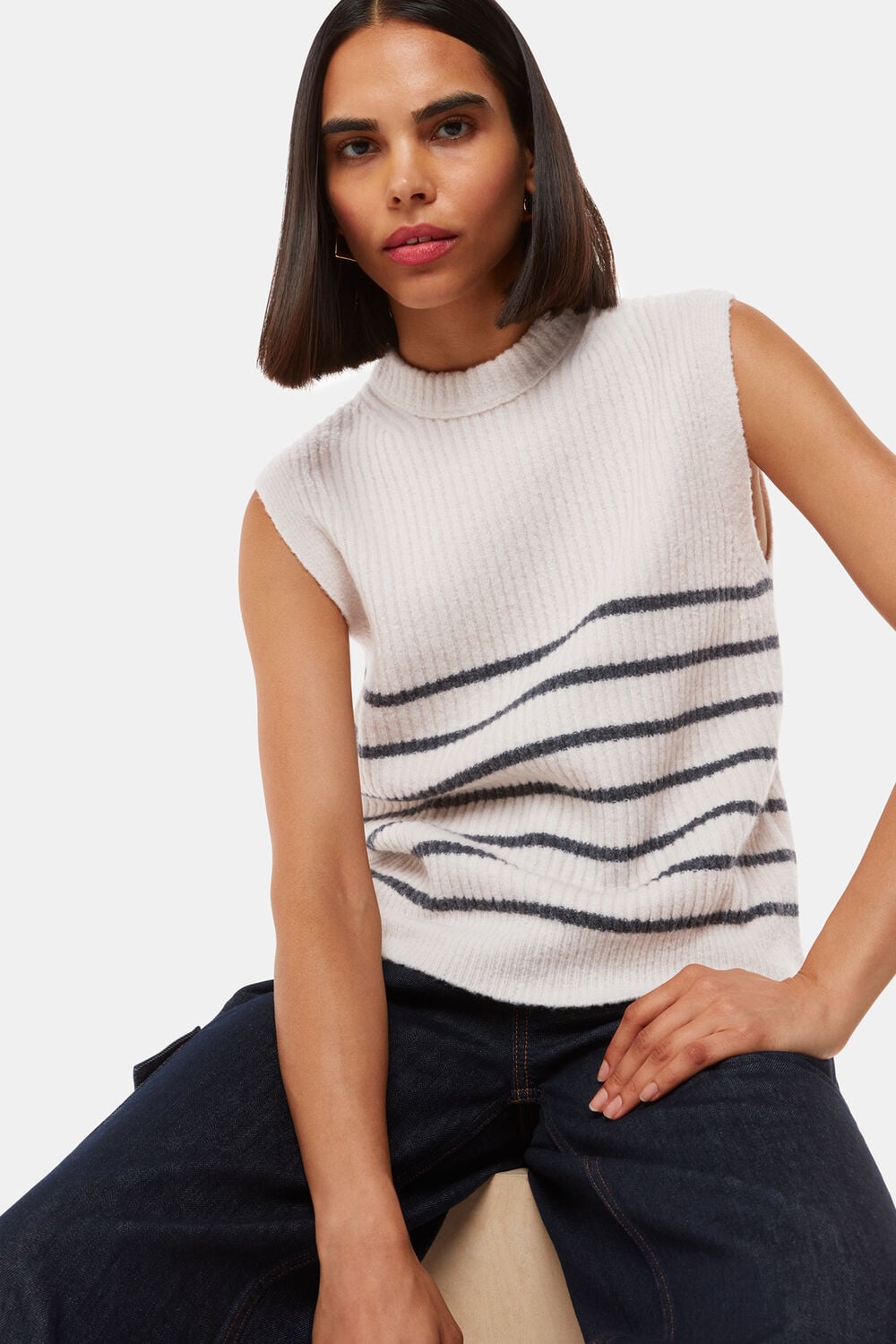 Stripe Textured Tank