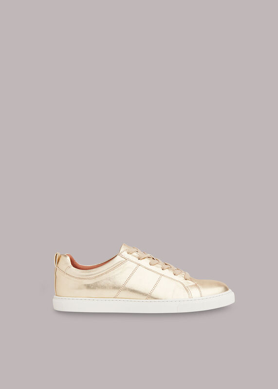 Gold Koki Sneaker 