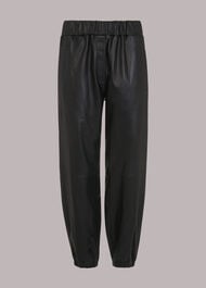 Charlie Leather Cuffed Trouser