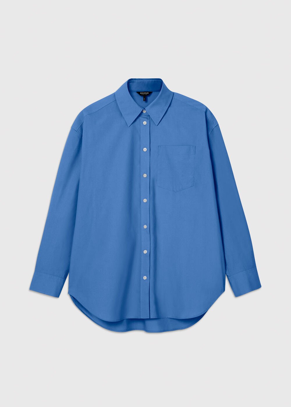 Oversized Cotton Poplin Shirt
