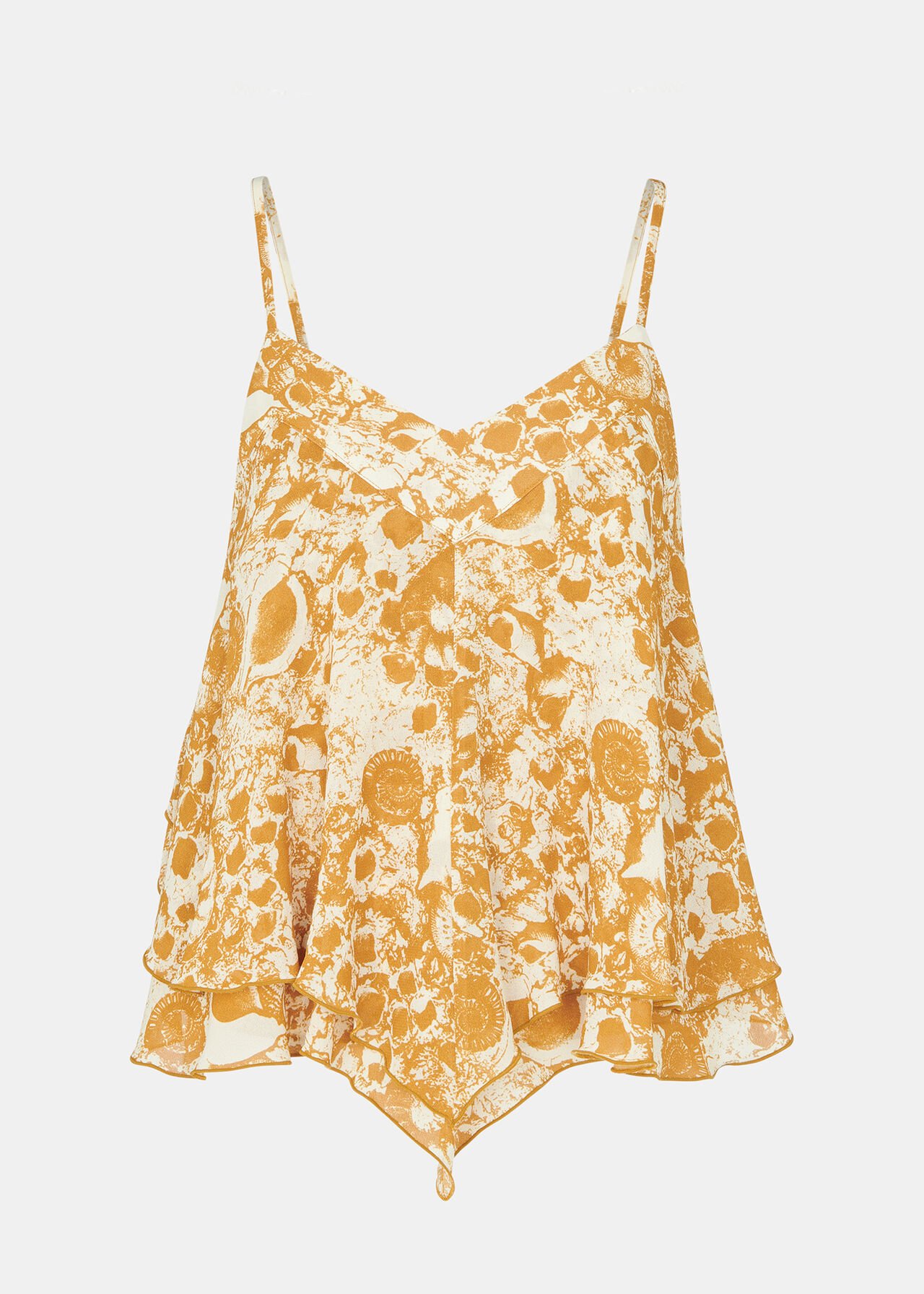 Seashore Print Cami Top
