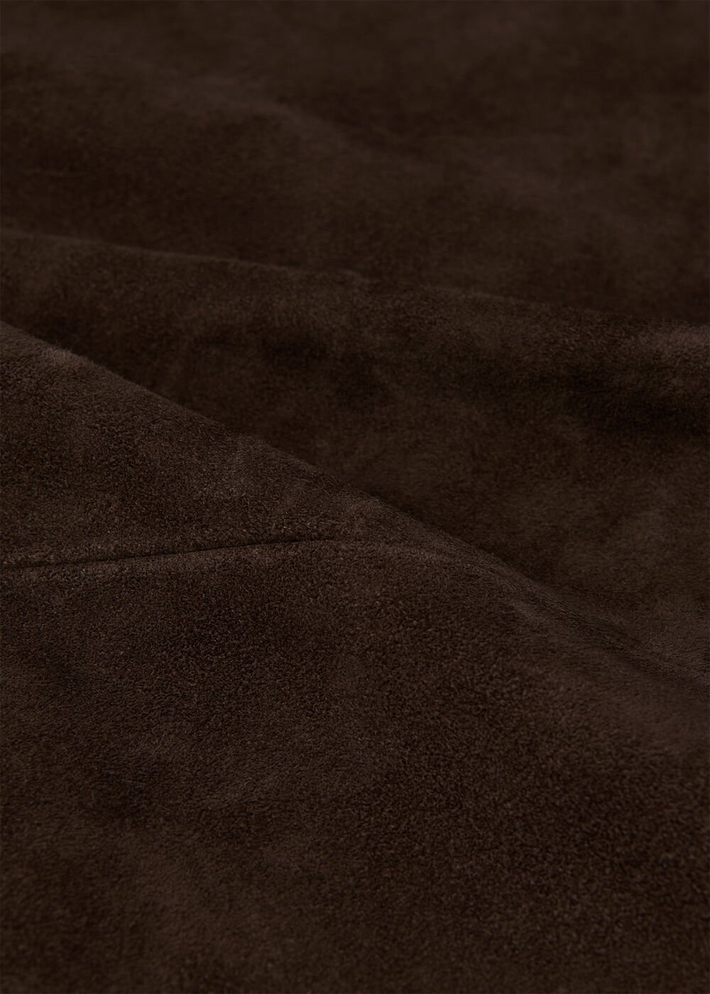 Suede Trench Coat