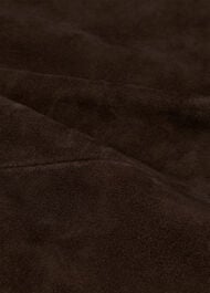 Suede Trench Coat