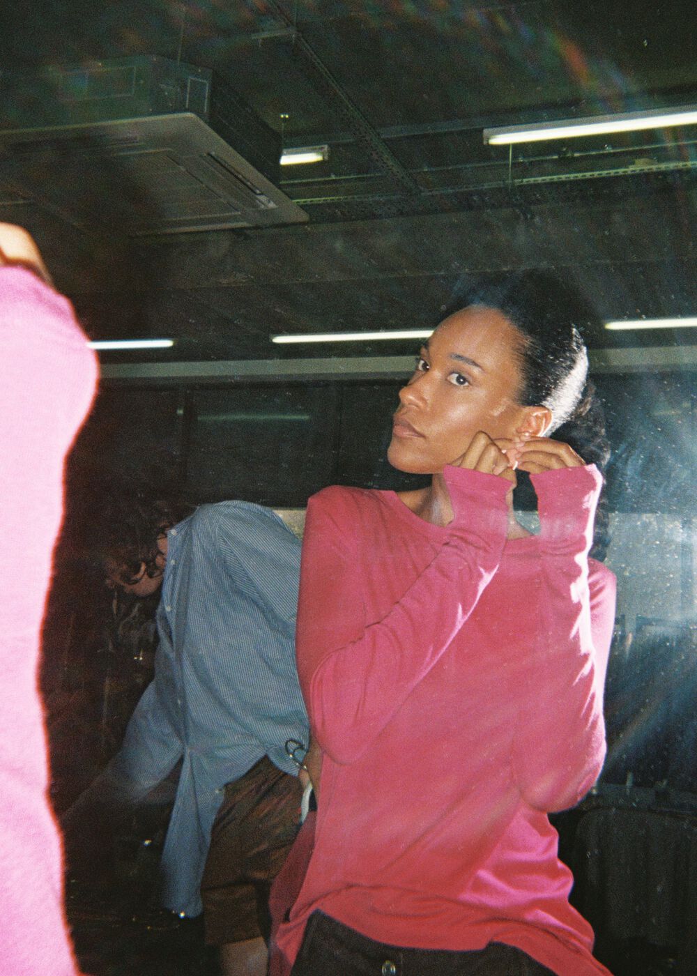 Wool Mix Jersey Crew Neck