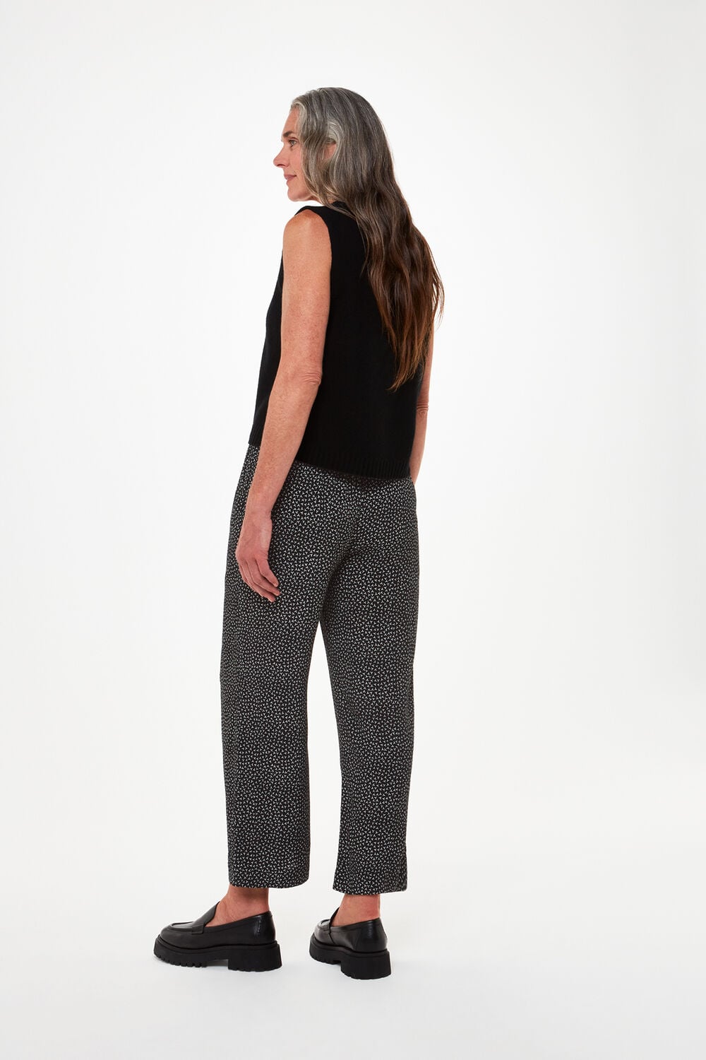 Scattered Y Print Trouser