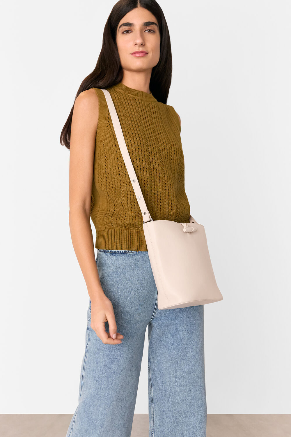 Cleo Toggle Bucket Bag