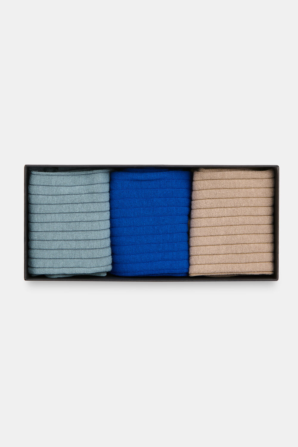 Ribbed Socks Set of 3
