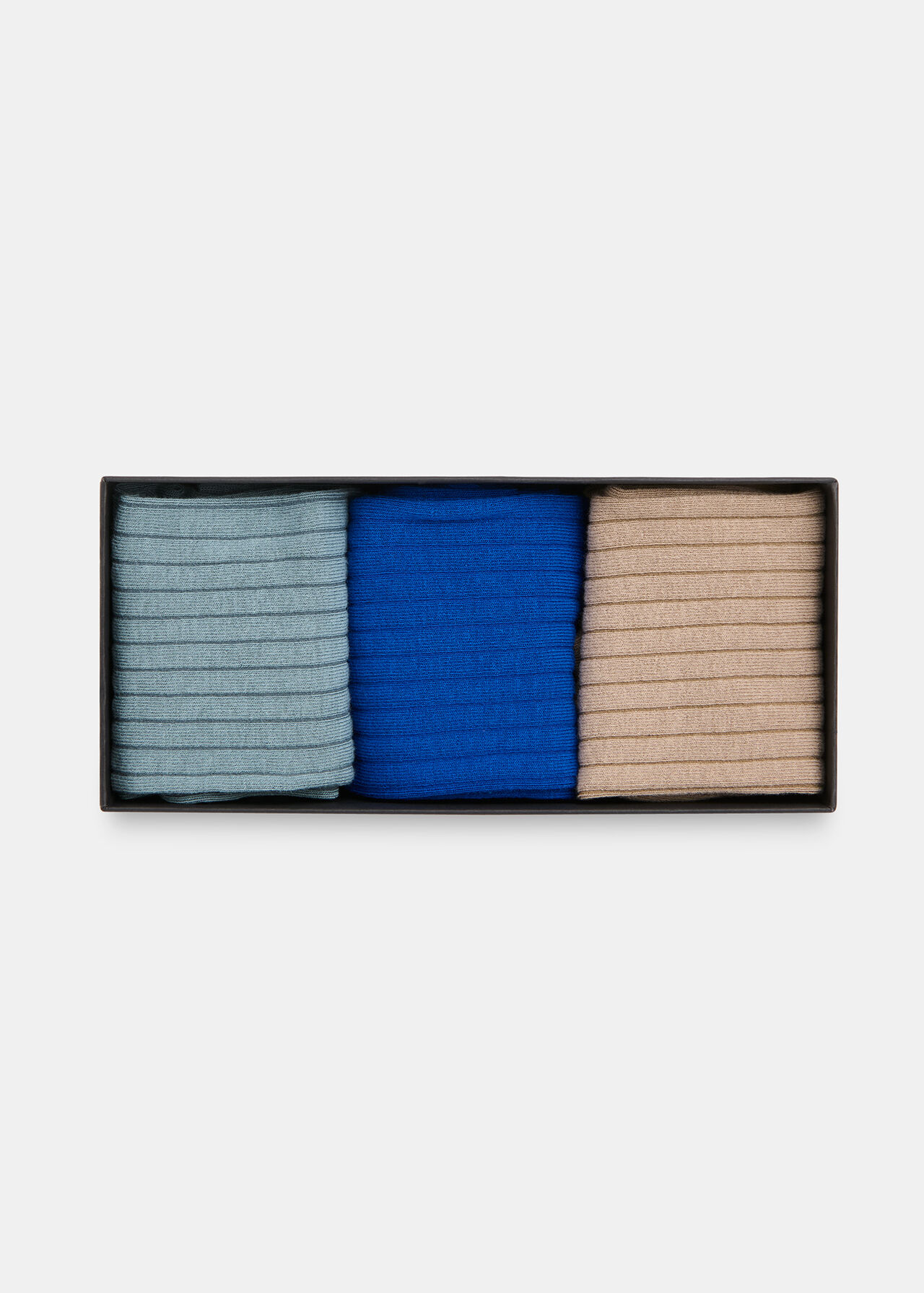 Ribbed Socks Set of 3