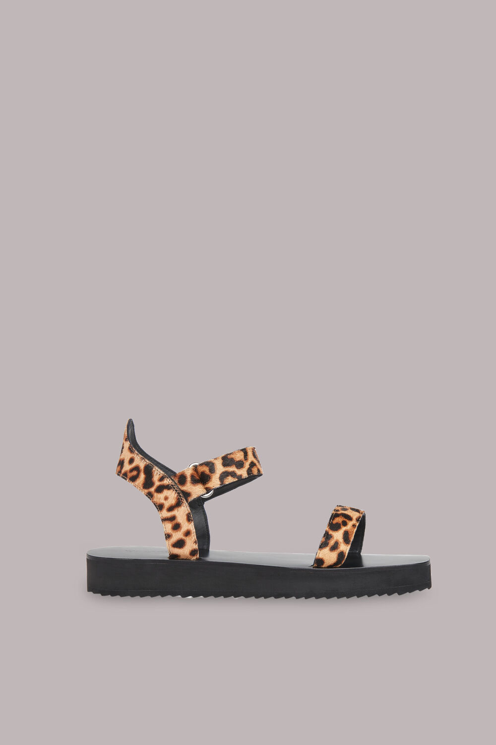 Leopard Print Finn Velcro Sandal