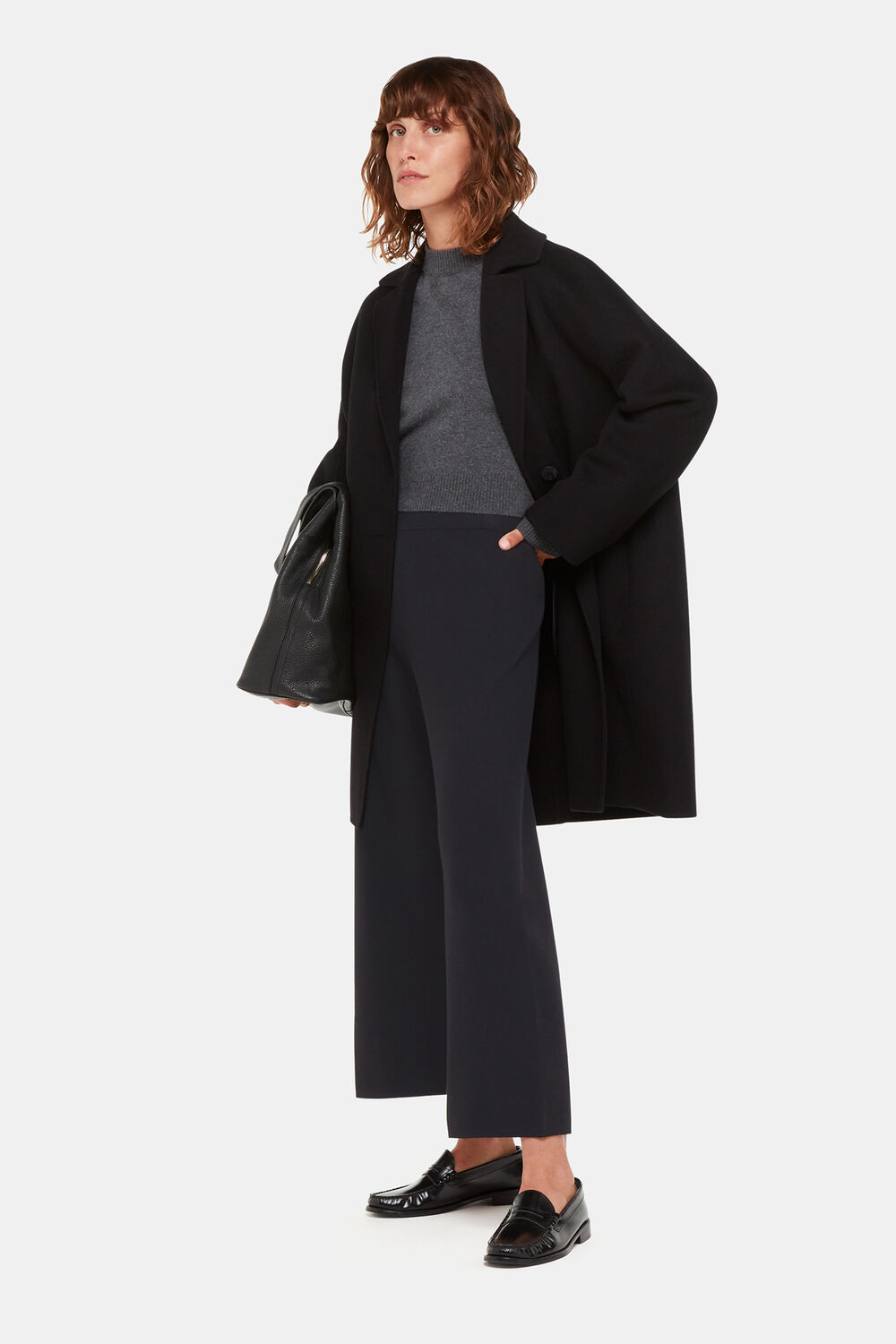 Knitted Wide Leg Trouser
