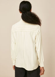 Stripe Silk Shirt