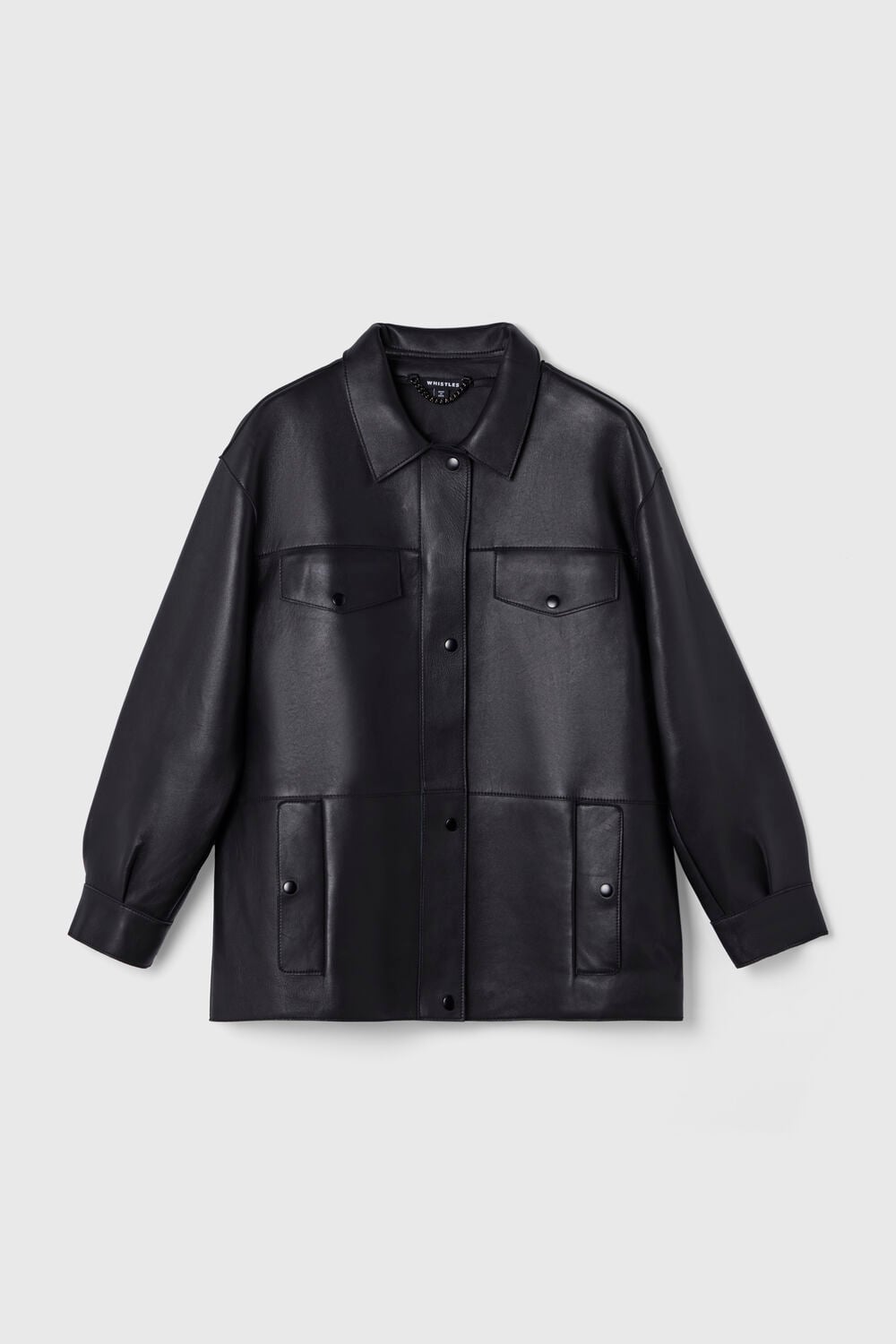 Clean Bonded Leather Jacket