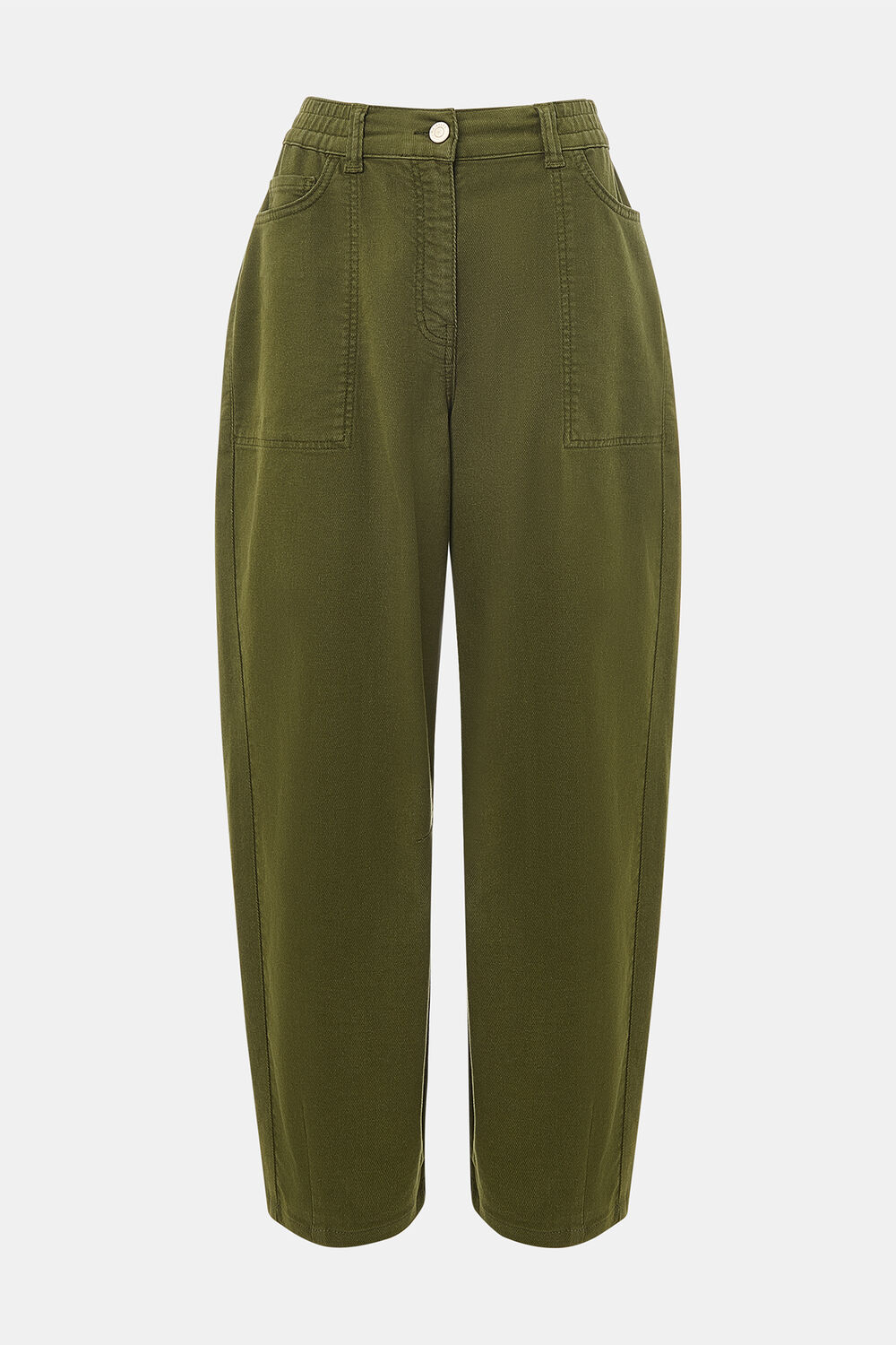 Casual Cotton Barrel Trouser