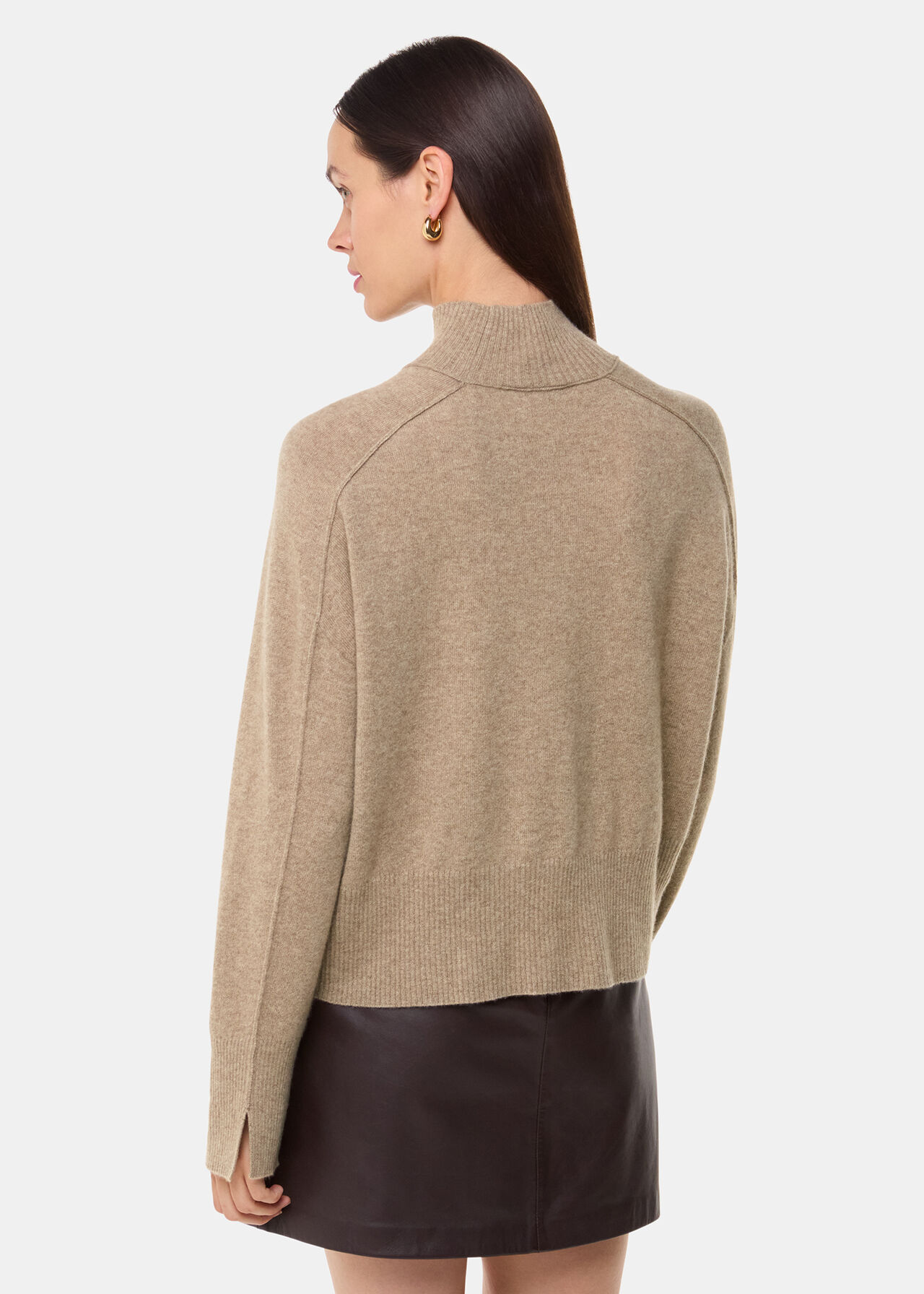 Cashmere Funnel Neck
