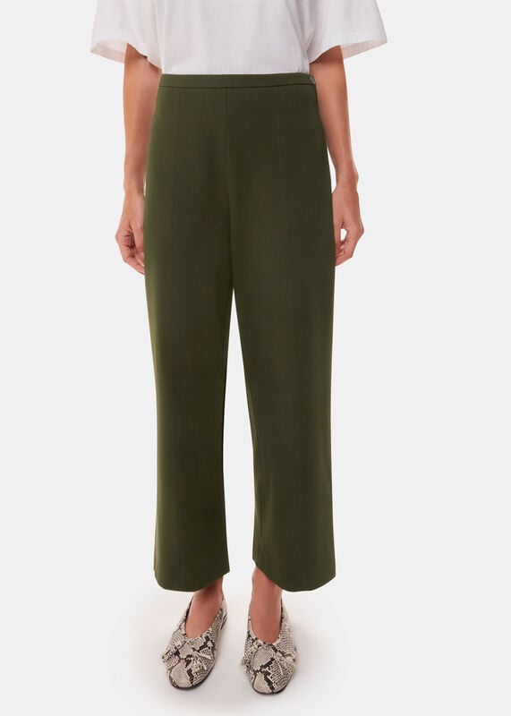 Khaki Camilla Wide Leg Pants 