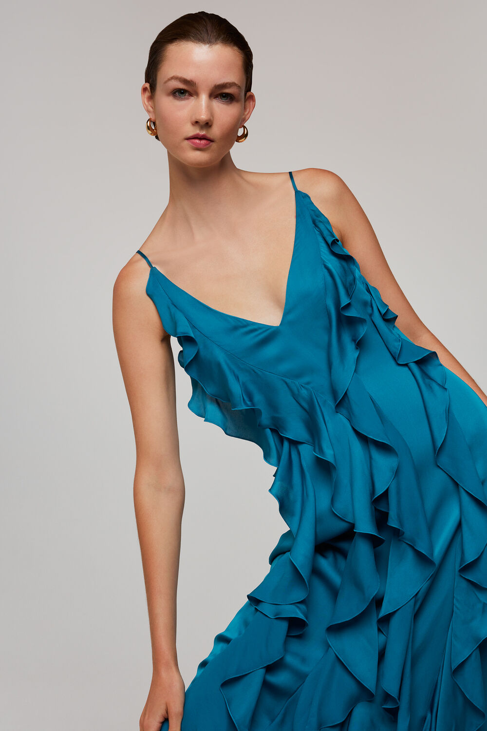 Ruffle Maxi Dress