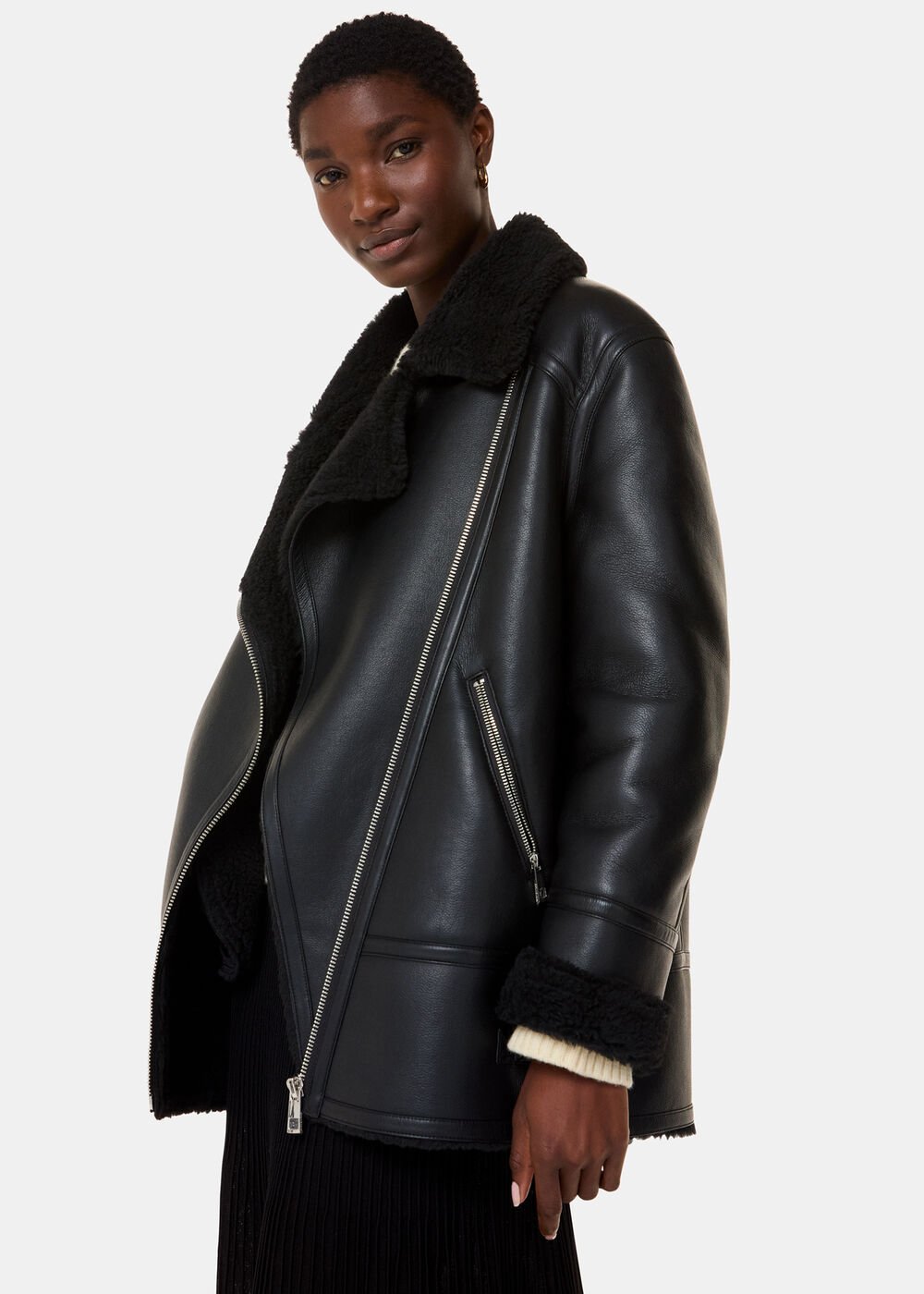Faux Fur Aviator