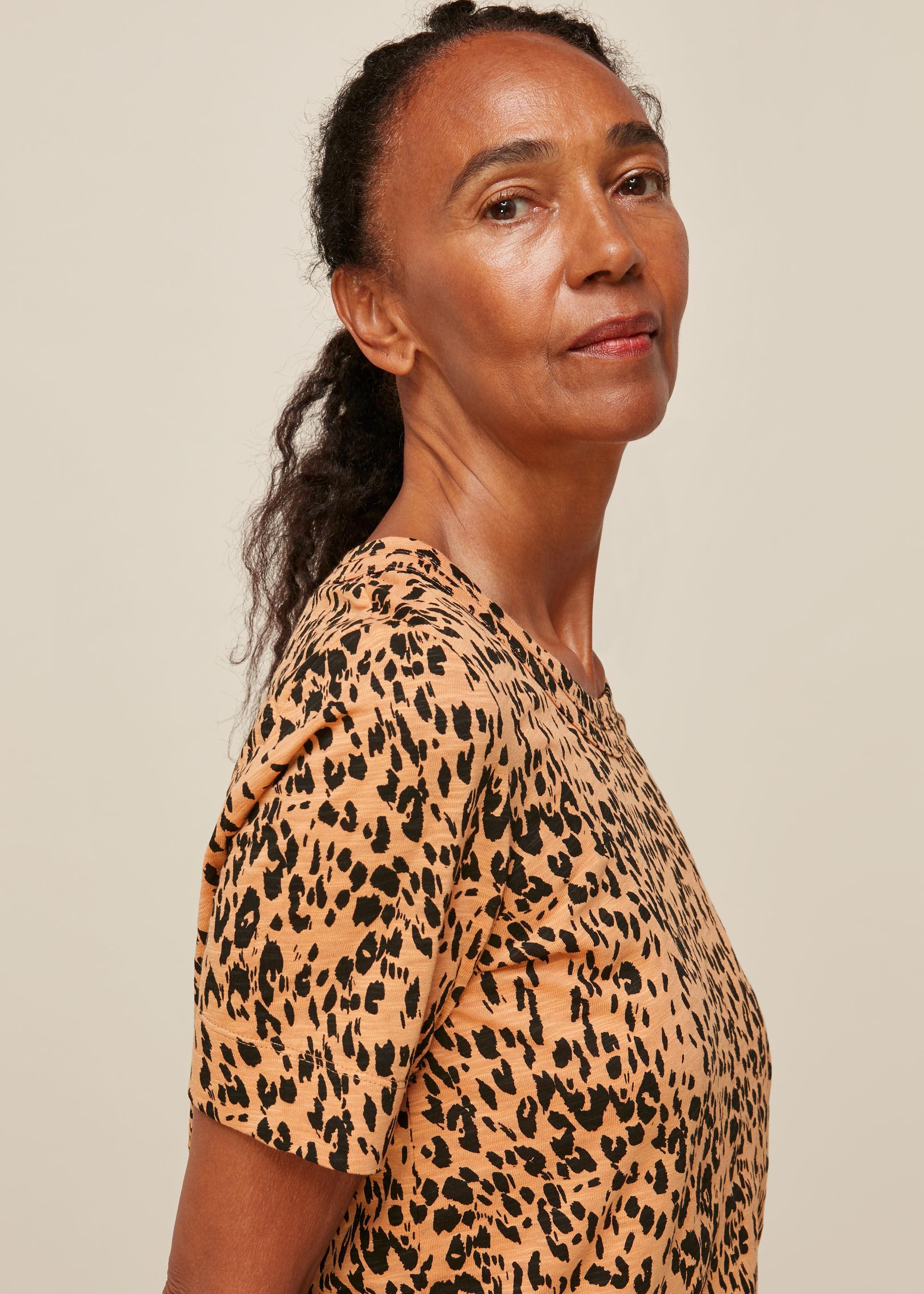 whistles leopard sweatshirt