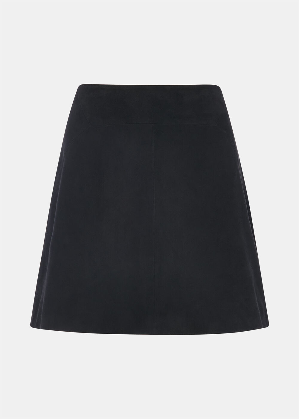 Petite Suede A Line Skirt