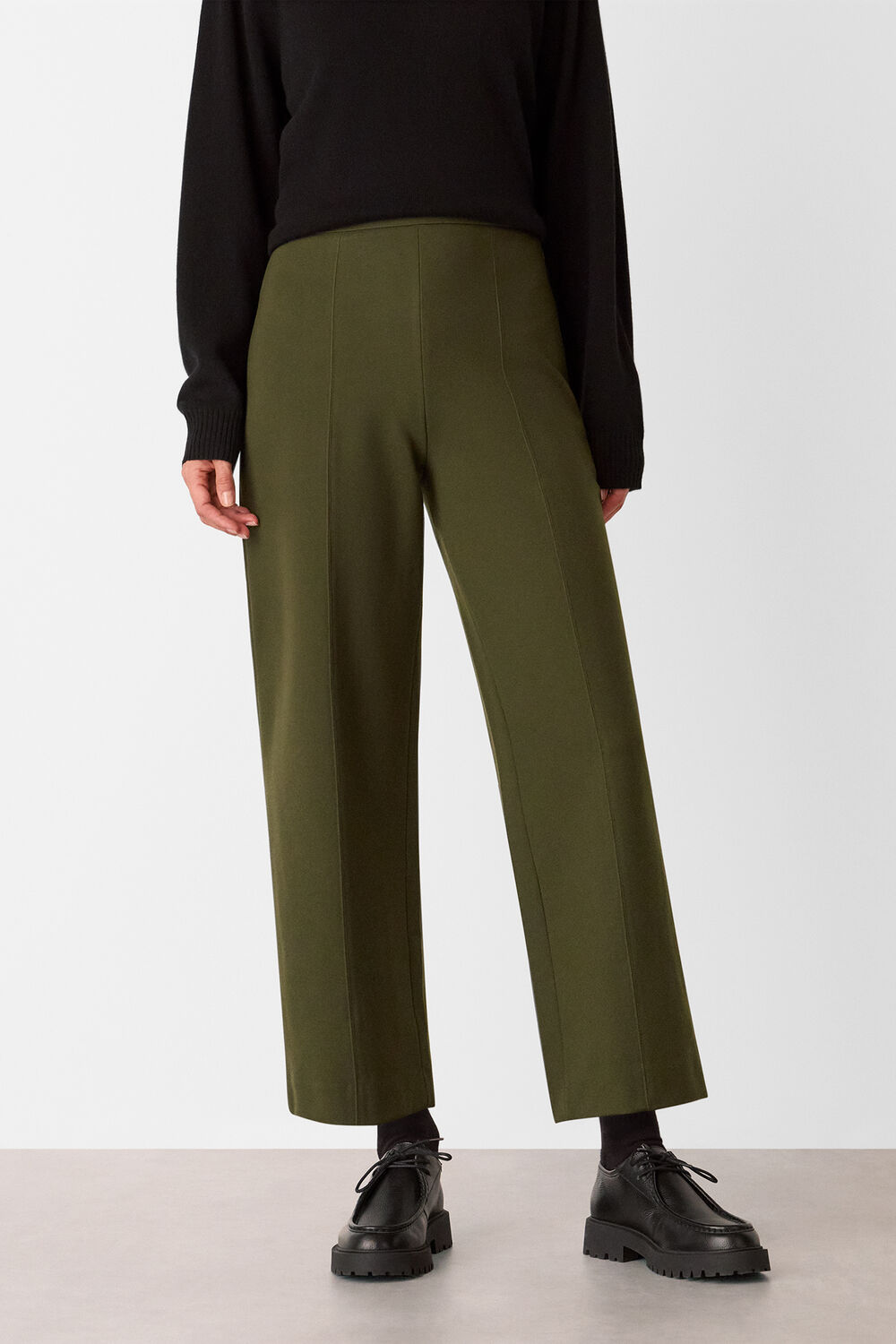 Khaki Camilla Wide Leg Pants&nbsp;