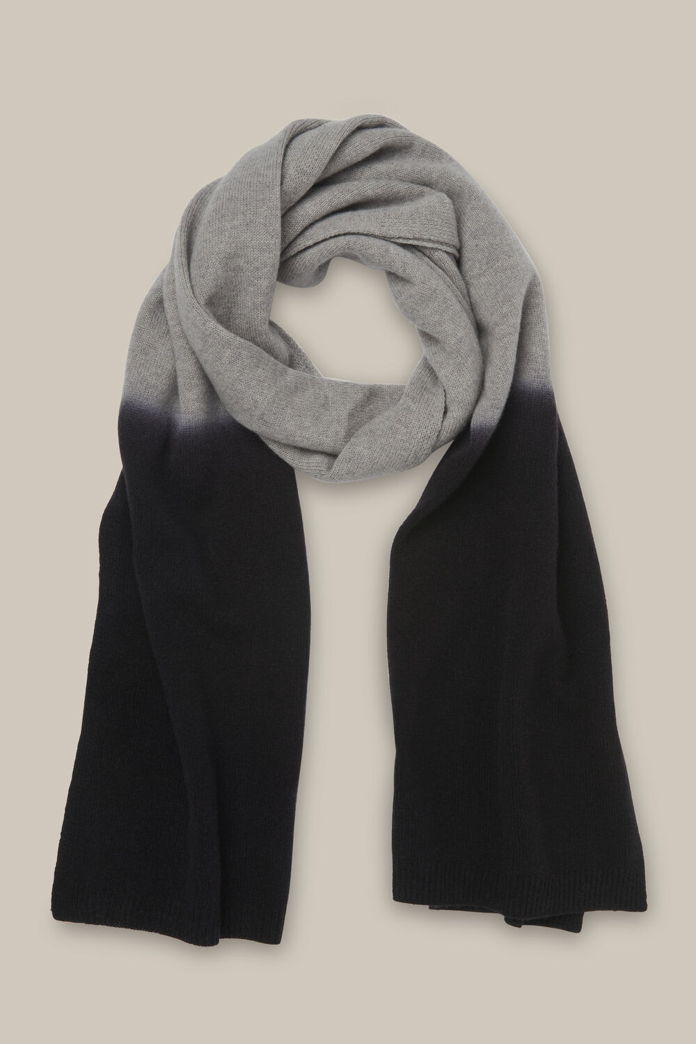 Dip Dyed Wool Scarf