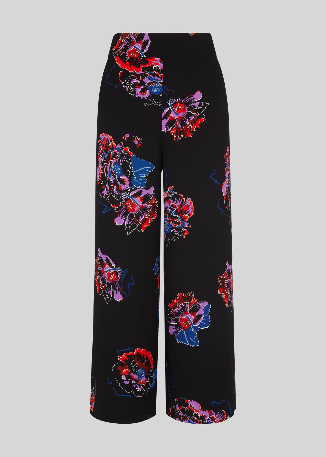 Multicolour Freya Printed Trouser | WHISTLES