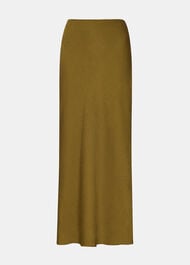 Satin Bias Cut Skirt